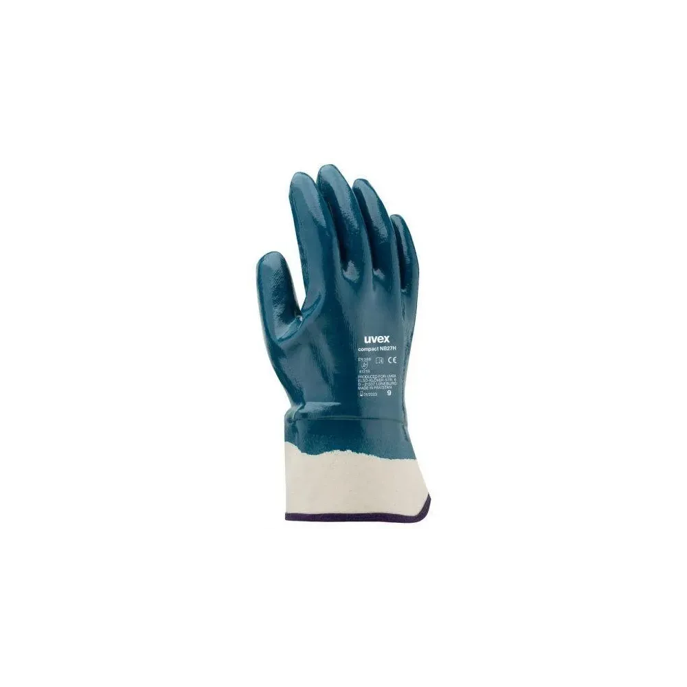 Uvex 60945 Compact NB27H Canvas Tam Kaplı Eldiven