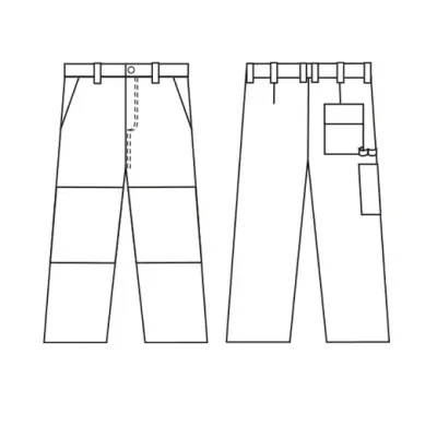 SARA POSEJDON GRİ CLASSIC PANTOLON