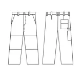 SARA POSEJDON GRİ CLASSIC PANTOLON