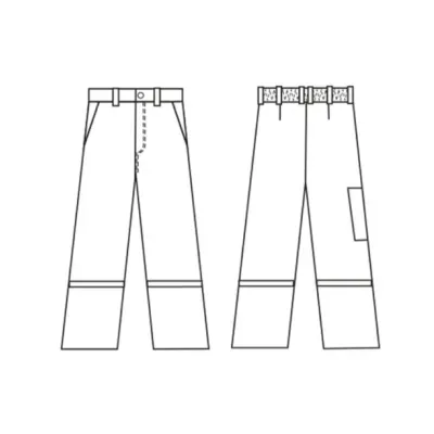 PIORUN MAVİ ANTI-STATIC PANTOLON