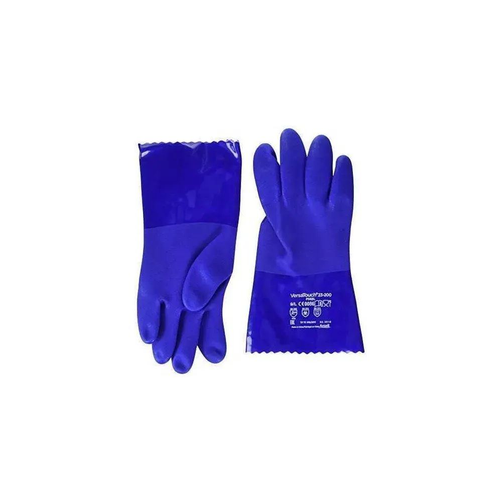 Ansell Alphatec 23-200 Gıda Uyumlu Kimyasal ve Sıvı Korumalı PVC İş Eldiveni