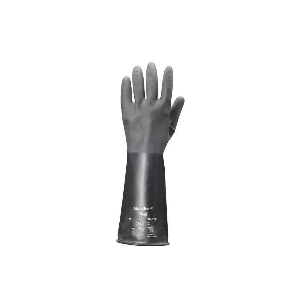 Ansell Alphatec 38-520 Kimyasal ve Sıvı Korumalı Antistatik İş Eldiveni