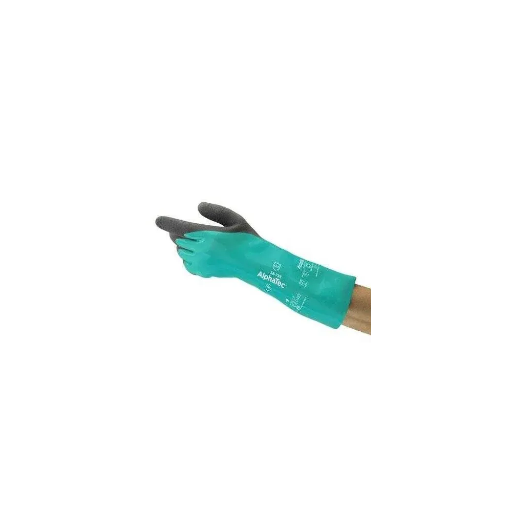 Ansell Alphatec 58-735 Kimyasal Koruyucu Eldiven No:10
