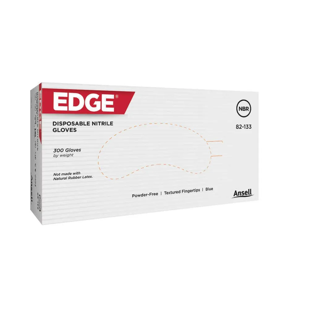 Ansell Edge 82-133 Tek Kullanımlık Nitril Eldiven 300 Adet/Kutu