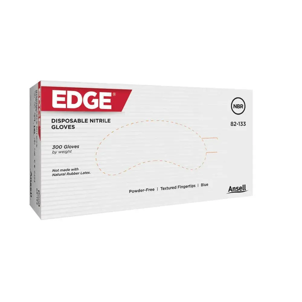 Ansell Edge 82-133 Tek Kullanımlık Nitril Eldiven 300 Adet/Kutu