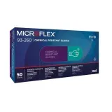 Ansell Microflex 93-260 Üstün Dokunma Hassasiyetli Kimyasal Dirençli Nitril Eldiven