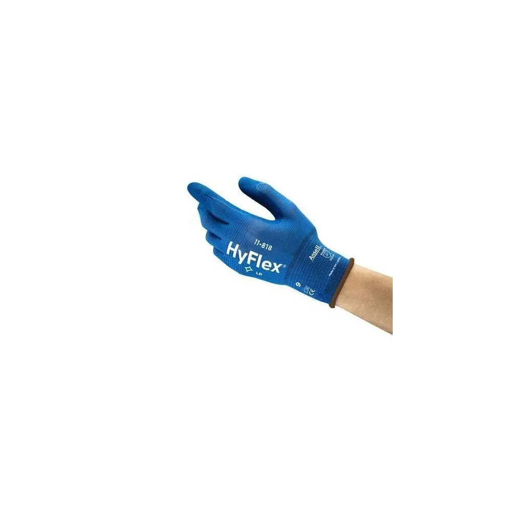 Ansell Hyflex 11-818 Mekanik ve Çok Amaçlı Koruma Montaj Eldiveni