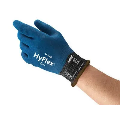 Ansell Hyflex 11-949 Aşınma ve Kesilme Dirençli Yağ Tutmaz İş Eldiveni