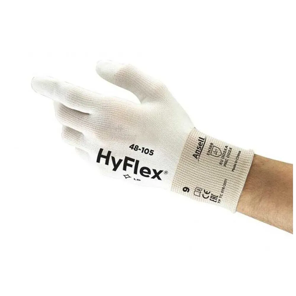 Ansell HyFlex 48-105 Yüksek Hassasiyetli Aşınma Dirençli İş Eldiveni