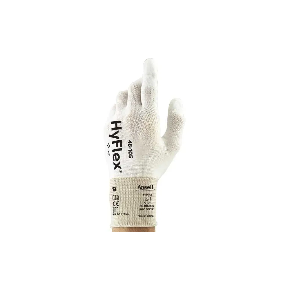 Ansell HyFlex 48-105 Yüksek Hassasiyetli Aşınma Dirençli İş Eldiveni