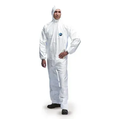 DuPont Tyvek 500 Xpert Başlıklı Kimyasal Koruyucu Tulum