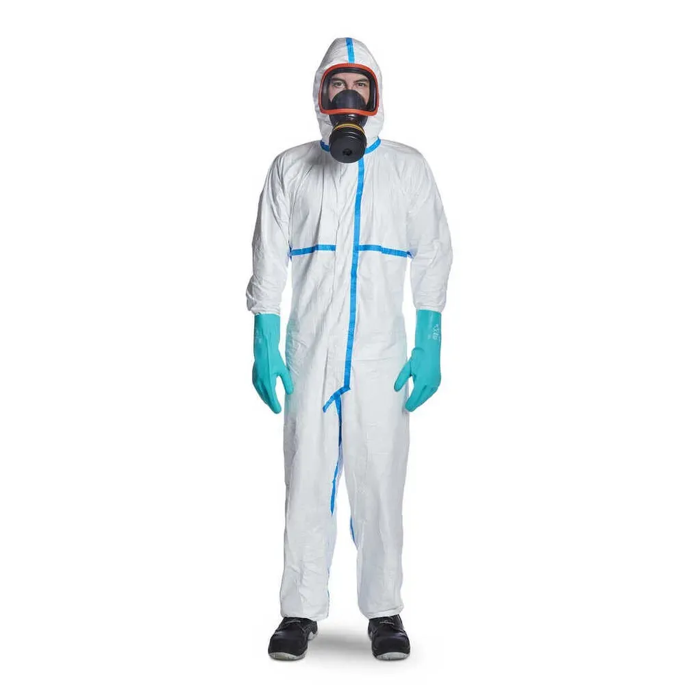 DuPont Tyvek 600 Plus CHA5 Başlıklı Koruma Tulumu