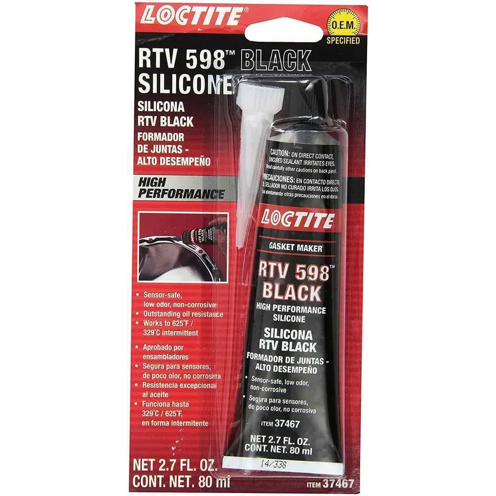 Loctite 598 Süper Siyah Silikon Conta 80 ml