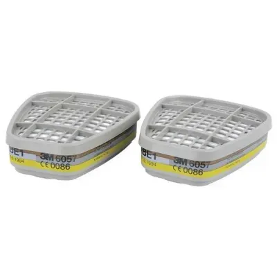 3M 6057 ABE1 Gaz ve Buhar Filtresi 1 Çift