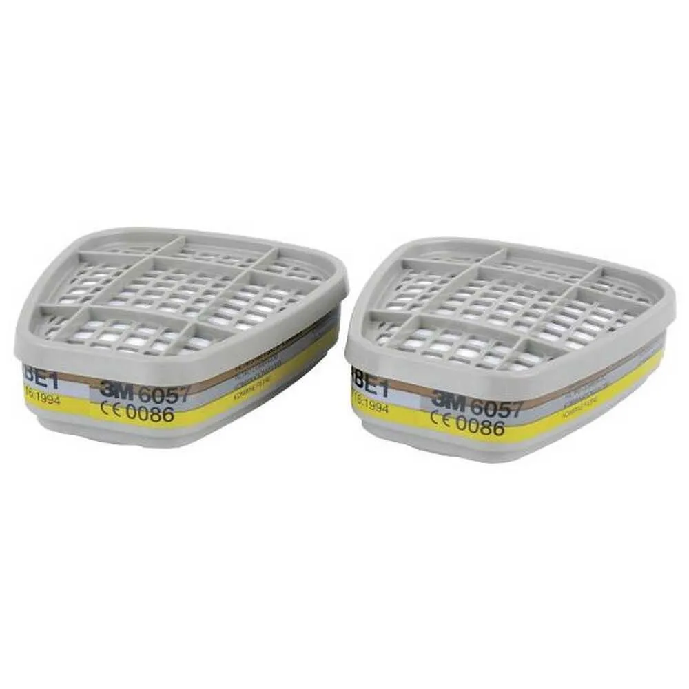 3M 6057 ABE1 Gaz ve Buhar Filtresi 1 Çift