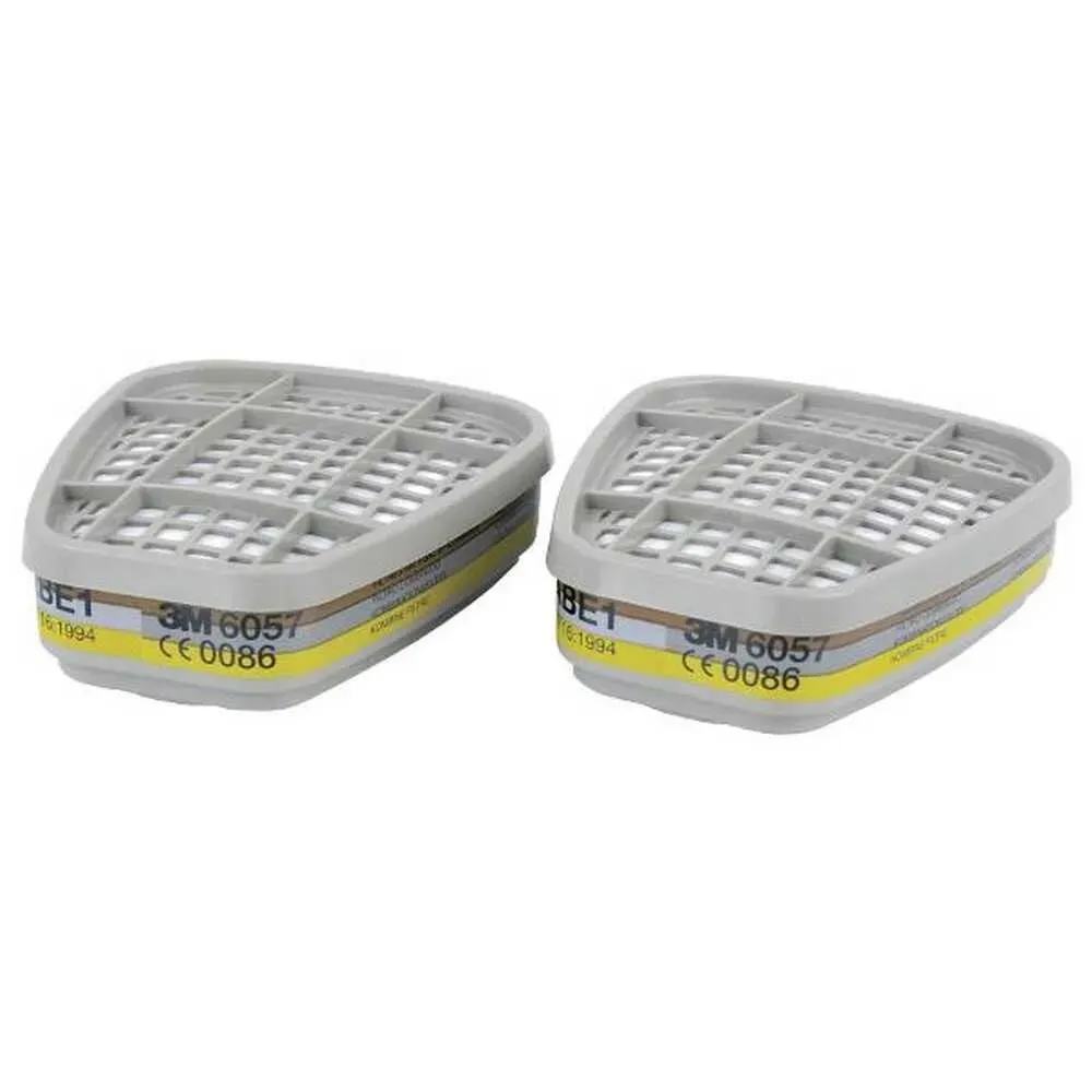 3M 6057 ABE1 Gaz ve Buhar Filtresi 1 Çift
