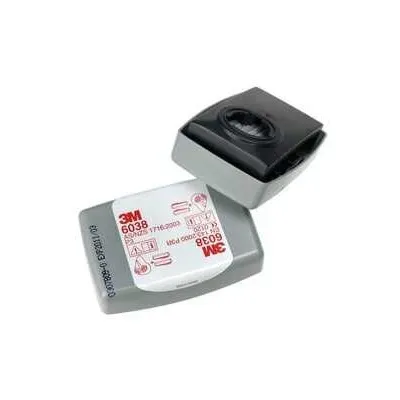 3M 6038 P3 Organik  Ozon Solo Filtre 1 Çift