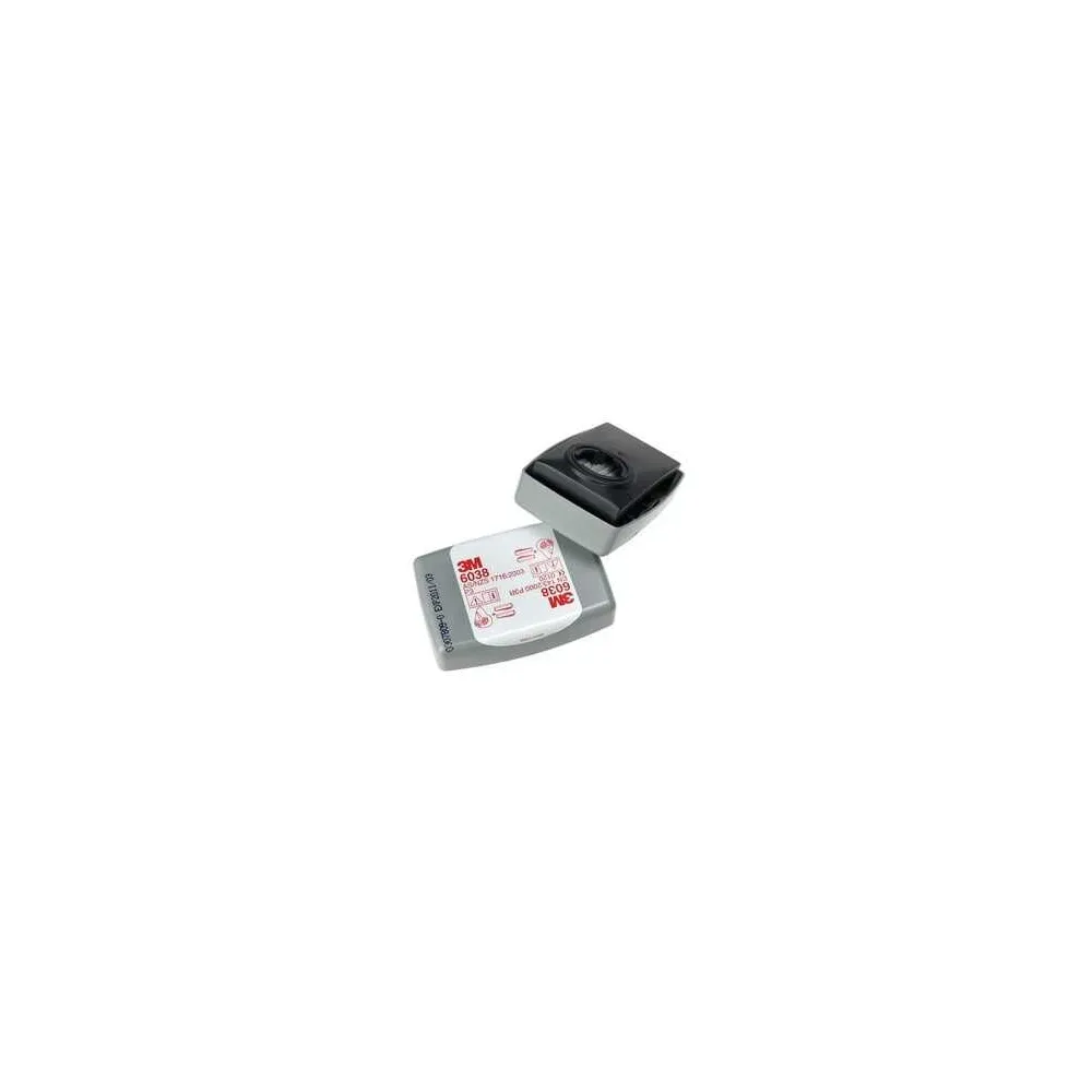 3M 6038 P3 Organik  Ozon Solo Filtre 1 Çift