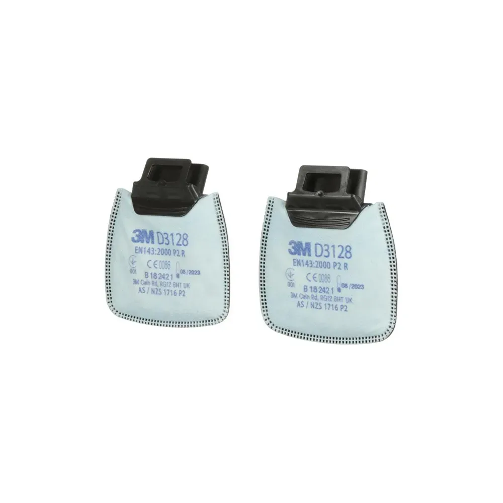 3M D3128 P2 Secure Click Toz Filtresi 1 Çift