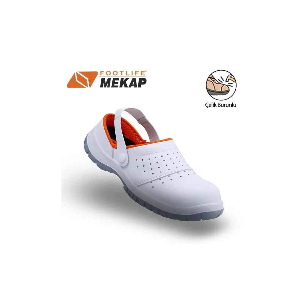 Mekap Slipper 210-01 S1 Çelik Burun Sabo Terlik