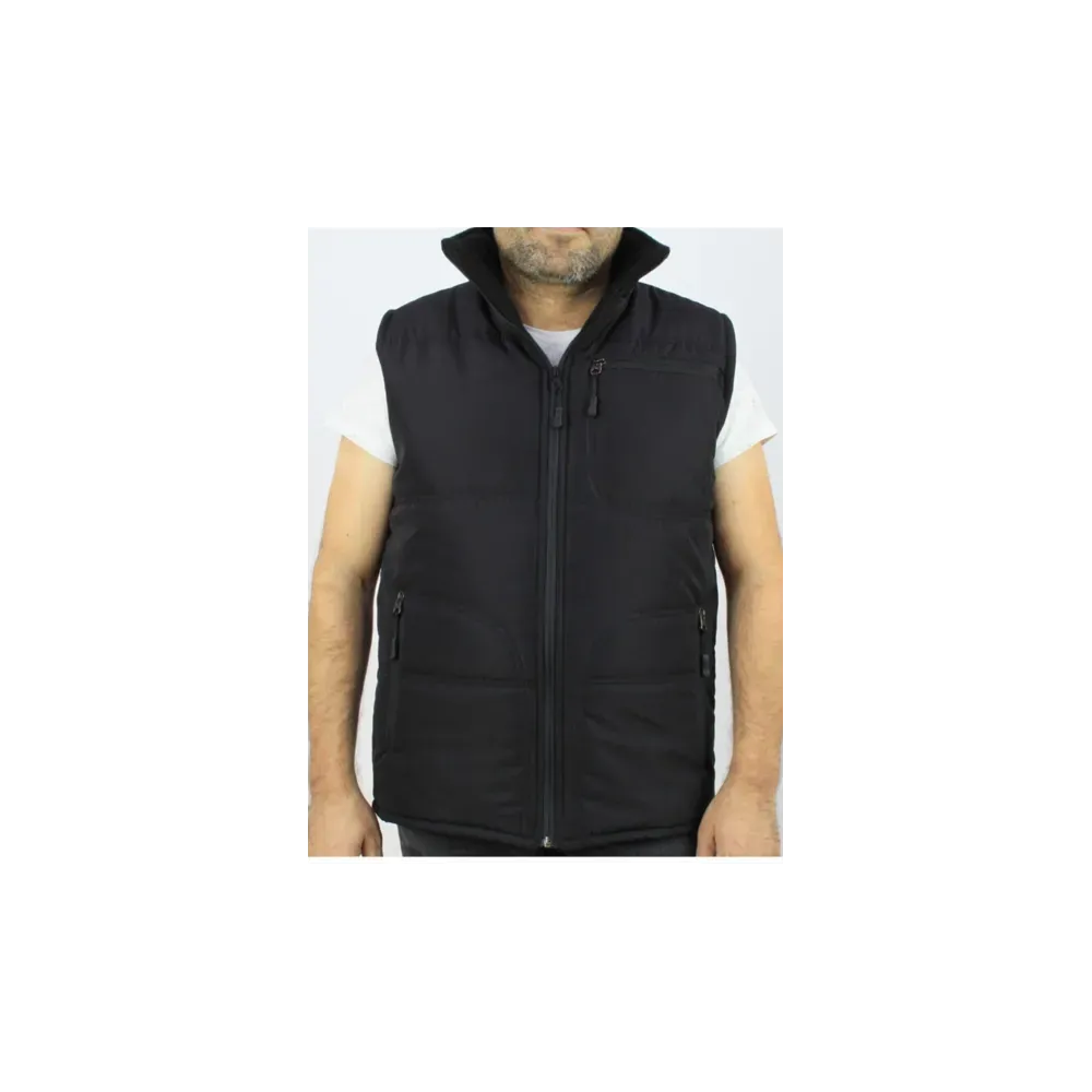 Anorak Şişme Yelek Kolsuz Ceket Mikro Kumaş Elyaflı