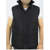 Anorak Şişme Yelek Kolsuz Ceket Mikro Kumaş Elyaflı