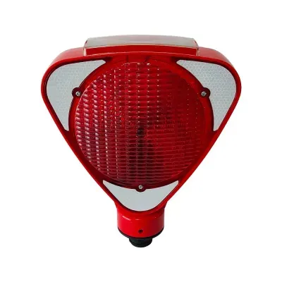 Solar Flaşörlü Ledli Lamba Kırmızı