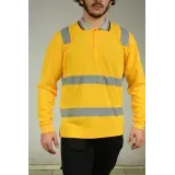 SARI YAZLIK REFLEKTÖRLÜ SWEAT