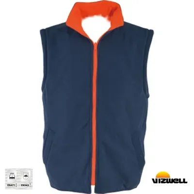 Vizwell VWJK44 300 D Turuncu Oxford 51 Reflektörlü Parka 5 Farklı Kullanım