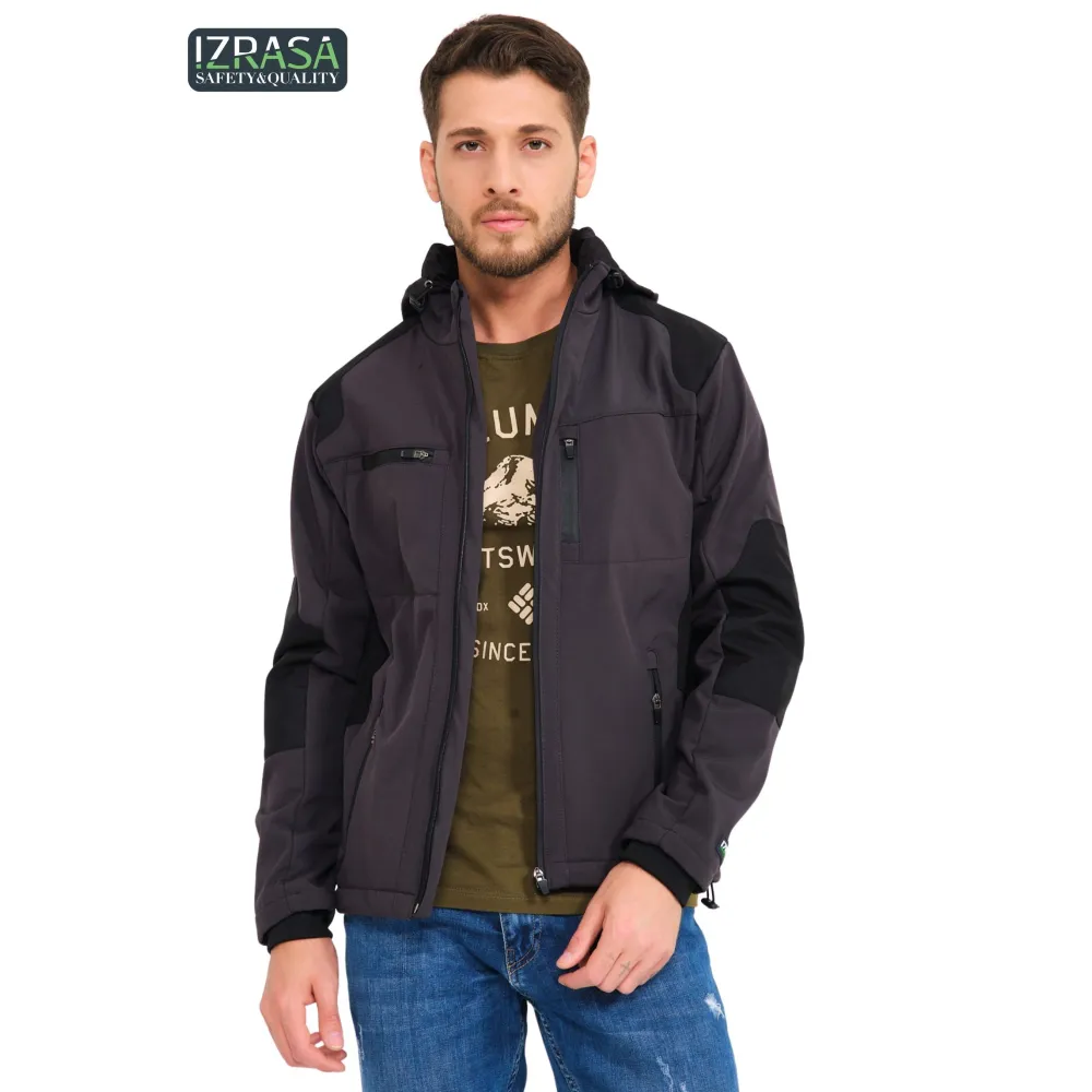 IZRASA Antrasit ProLine Technical Softshell Design Mont