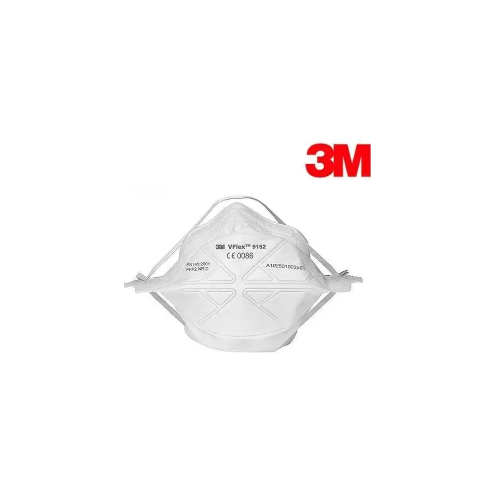 3M VFLEX 9152E Ventilsiz Toz Maskesi FFP2 10 adet