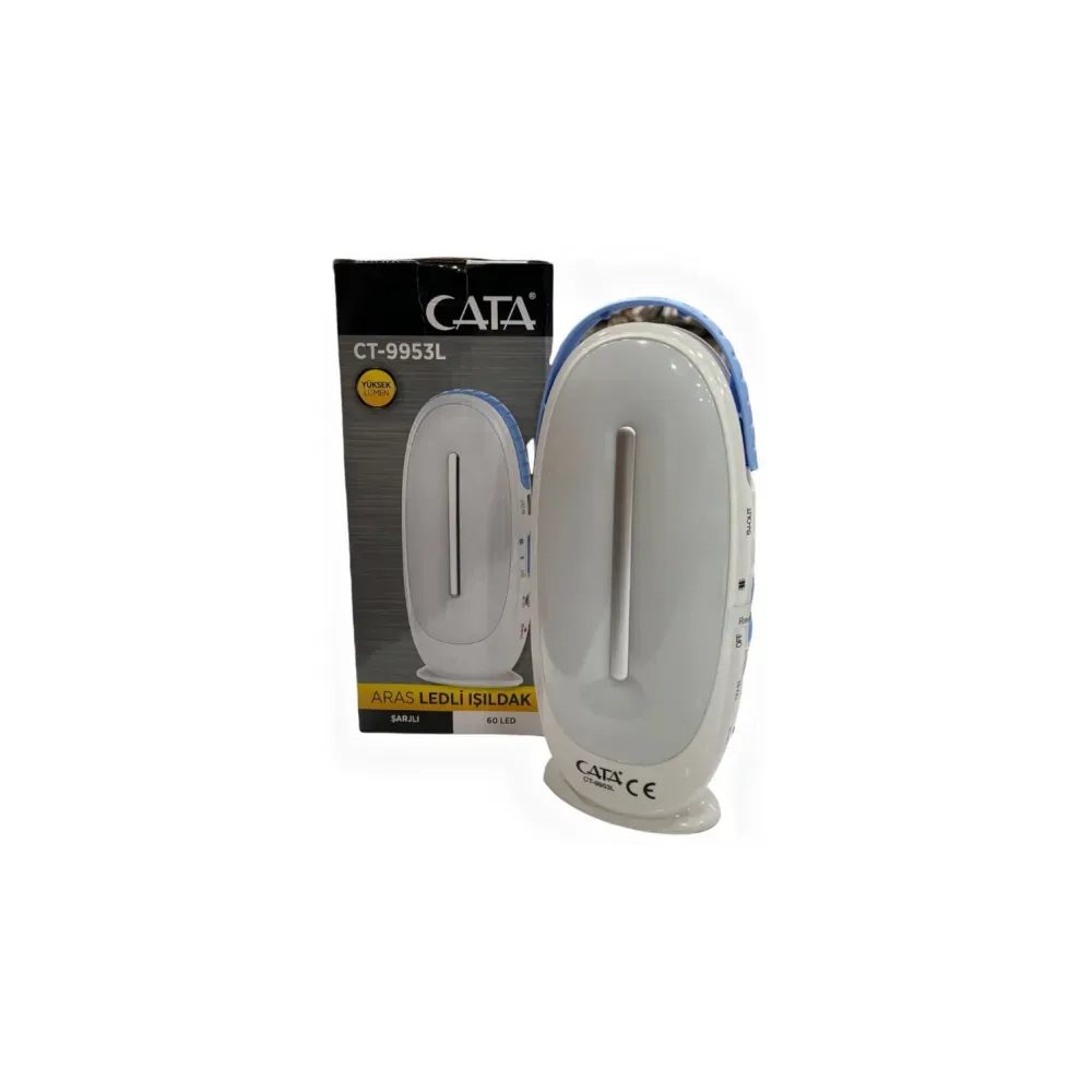 Cata Aras 60 Ledli Işıldak CT-9953 Dimmerli Beyaz Işık