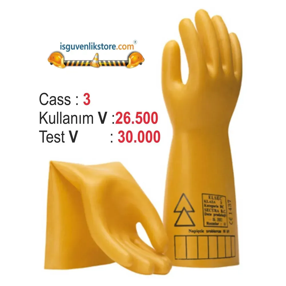 İZOLE ELEKTRİK ELDİVENİ CLASS 3