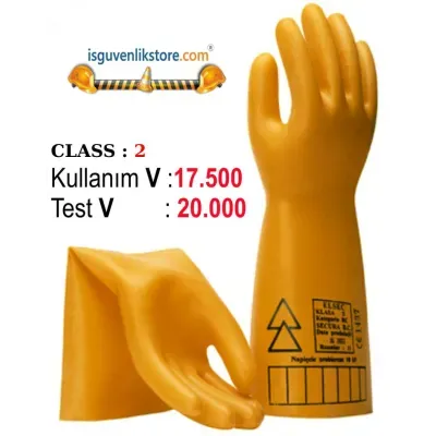 İZOLE ELEKTRİK ELDİVENİ CLASS 2