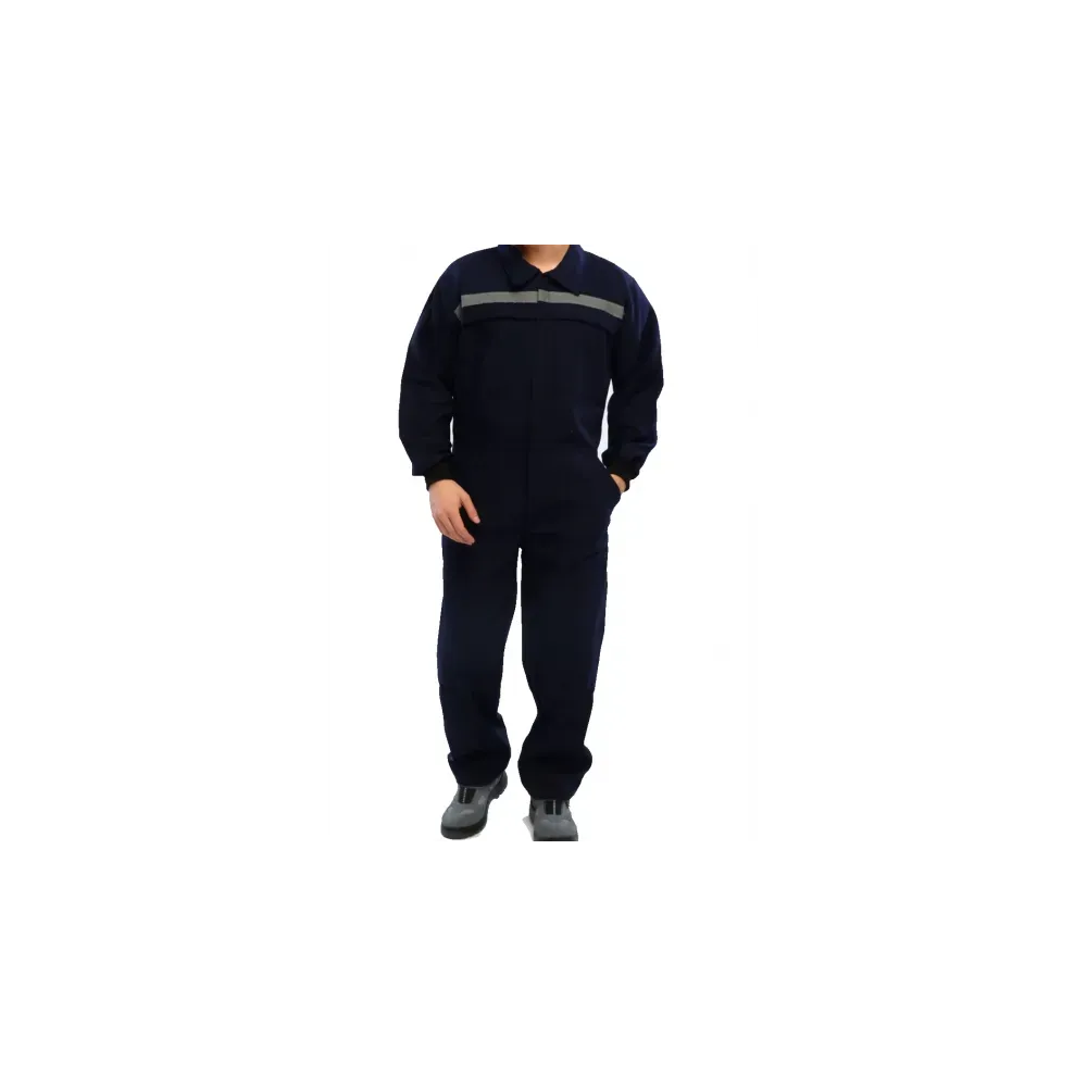 Lacivert Boy İşçi Tulumu 16/12 Gabardin