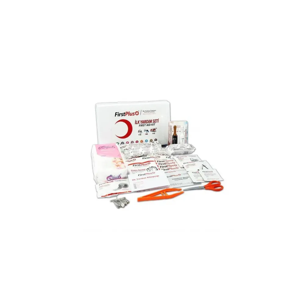 First Plus Beyaz Çantalı Ev Tipi İlk Yardım Seti FP 03102