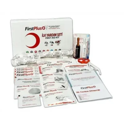 First Plus Beyaz Çantalı Tekne Tipi İlk Yardım Seti FP 02101