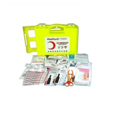 First Plus EKO Sarı Çantalı İş Yeri Tipi İlk Yardım Seti FP 04102