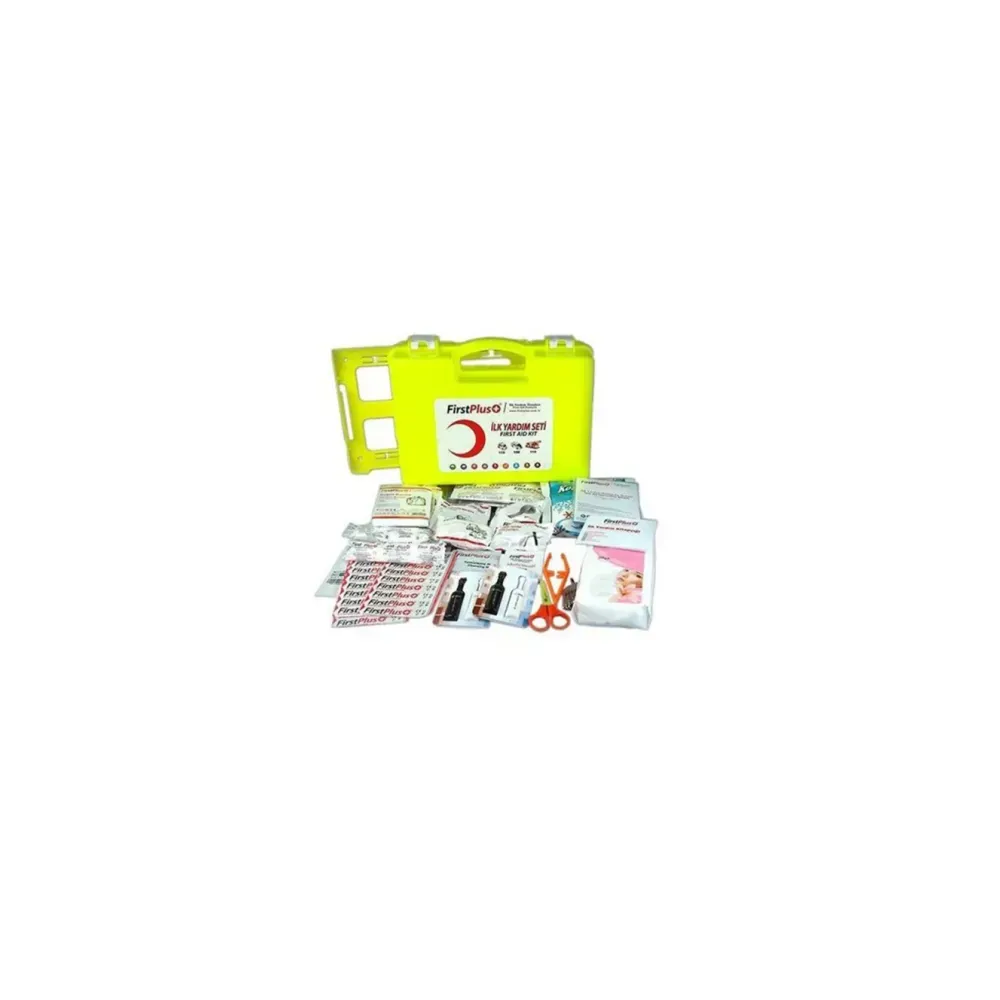 First Plus EKO Sarı Çantalı İş Yeri Tipi İlk Yardım Seti FP 04102
