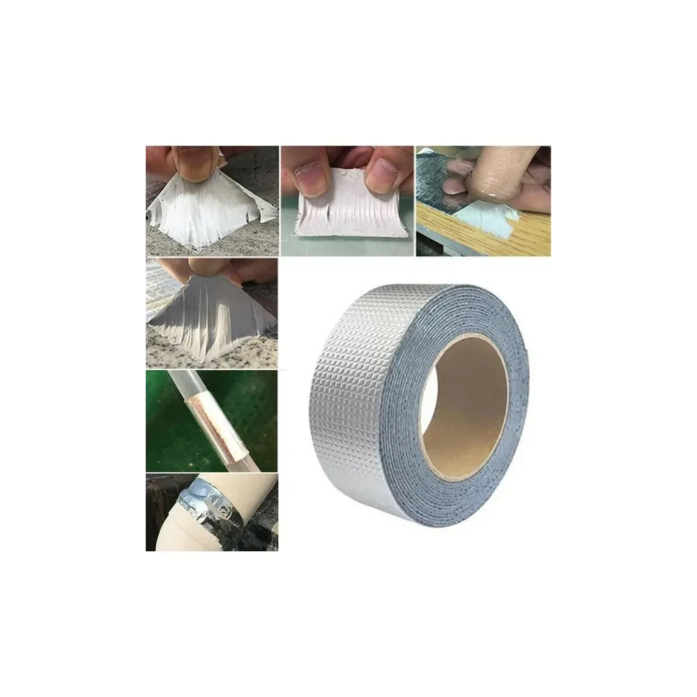 Süper Güçlü Su Sızdırmaz Çamur Bant Sakız Bant Tamir Çatlak Boru Bandı 48 mm x 15 metre