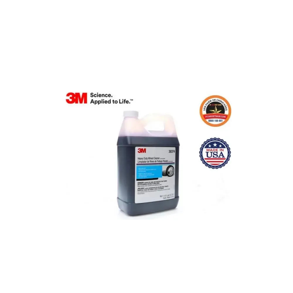 3m 38374 Ağır Jant Temizleyici 378 Lt 12 Adet