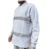 Reflektörlü Gri Şarfonlu Sweatshirt