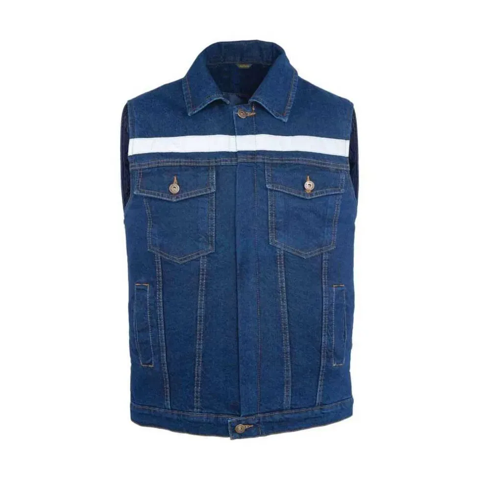 Sona Denim 9128 Kot Kaynakçı İş Yeleği Lacivert