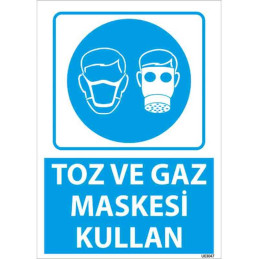 Toz ve Gaz Maskesi Kullan...