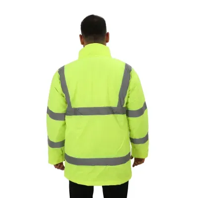 TP Yellow Yüksek Görünüklü Fosforlu İşçi parkası