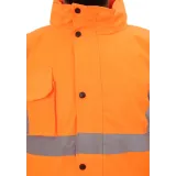 TP Orange Yüksek Görünüklü Fosforlu İşçi parkası