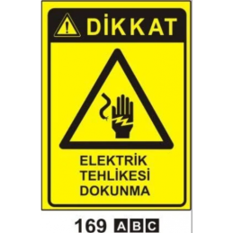 Elektrik Tehlikesi Dokunma...