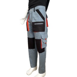 Çok cepli Kot Turuncu cep...