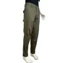 &Ccedil;ok cepli &ouml;zel tasarım haki iş pantolonu